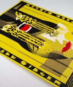 We Buy Your Kids The Punk Singer (Shocking Yellow) Poster