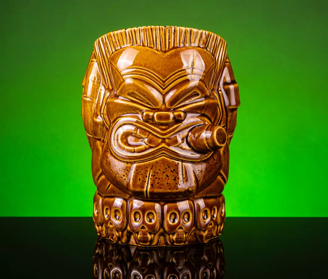 Mondo Predator Tiki Mug (Mud Camo Variant) 4 Mondo Predator Tiki Mug (Mud Camo Variant)