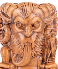 Florian Bertmer Krampus Designer Series Tiki Mug (Nutmeg Variant)