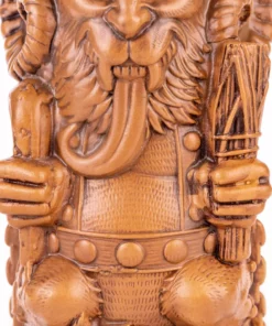 Florian Bertmer Krampus Designer Series Tiki Mug (Nutmeg Variant)