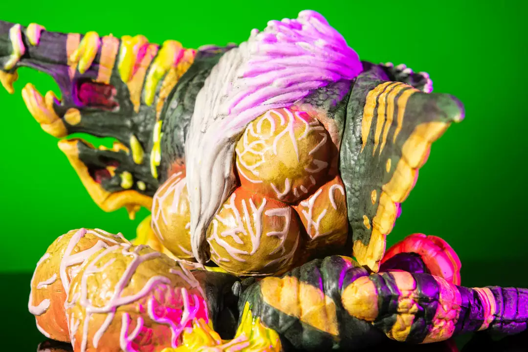 Toys Melting Stripe Mondoid Vinyl Figure 18 Toys Melting Stripe Mondoid Vinyl Figure