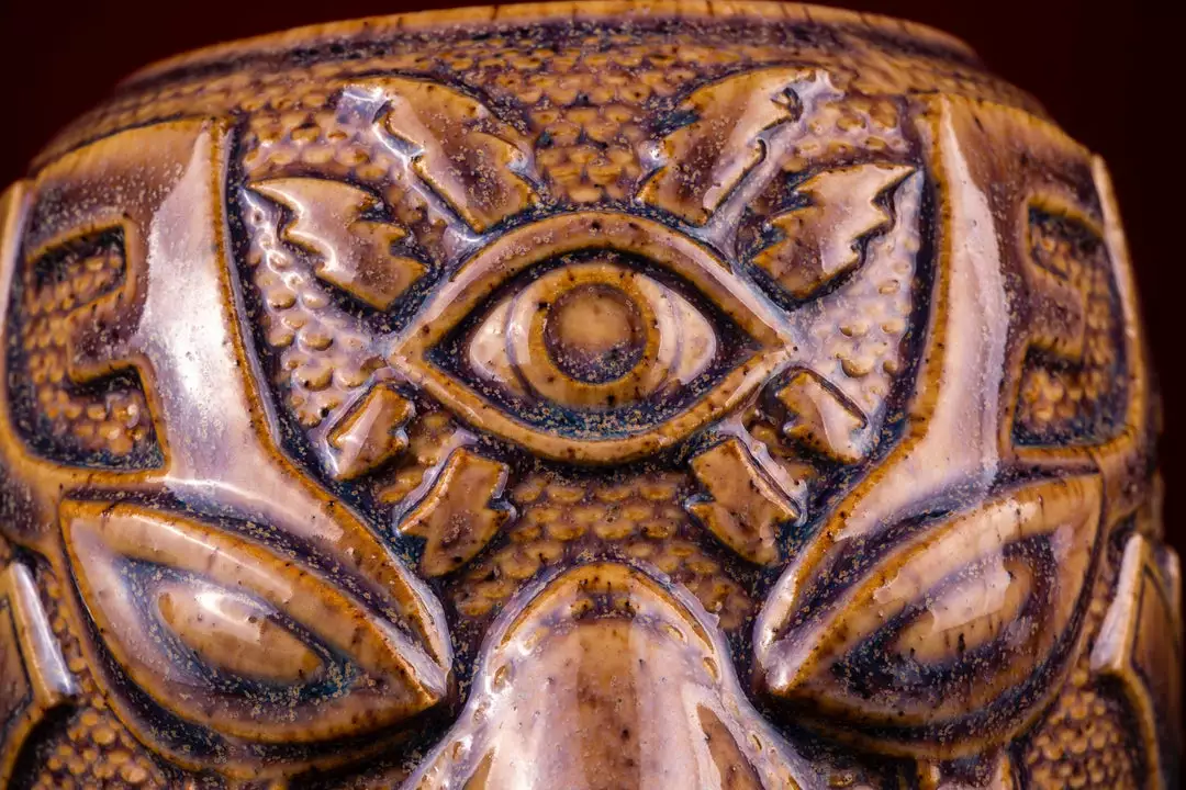 Mike Bonanno Tikis El Ojo Fantastico Tiki Mug - El Heroe Mugullado Variant 11 Mike Bonanno Tikis El Ojo Fantastico Tiki Mug - El Heroe Mugullado Variant