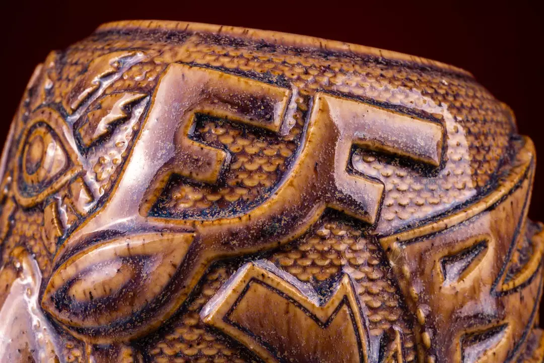 Mike Bonanno Tikis El Ojo Fantastico Tiki Mug - El Heroe Mugullado Variant 12 Mike Bonanno Tikis El Ojo Fantastico Tiki Mug - El Heroe Mugullado Variant