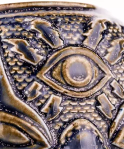 Mike Bonanno Tikis El Ojo Fantastico Tiki Mug - Fuego Azul