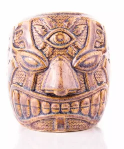 Mike Bonanno Tikis El Ojo Fantastico Tiki Mug - El Heroe Mugullado Variant 33 Mike Bonanno Tikis El Ojo Fantastico Tiki Mug - El Heroe Mugullado Variant
