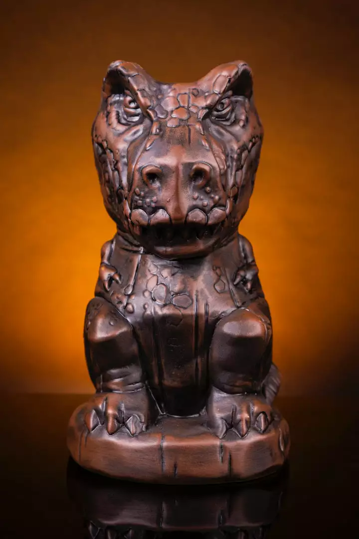 Mondo Jurassic Park – T-Rex Tiki Mug (Fossil Variant) 6 Mondo Jurassic Park – T-Rex Tiki Mug (Fossil Variant)