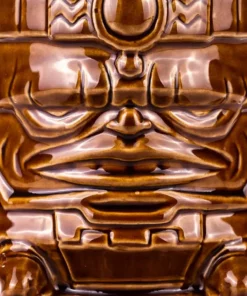 Mondo Tikis MODOK Tiki Mug - Alamo Brown Variant 33 Mondo Tikis MODOK Tiki Mug - Alamo Brown Variant