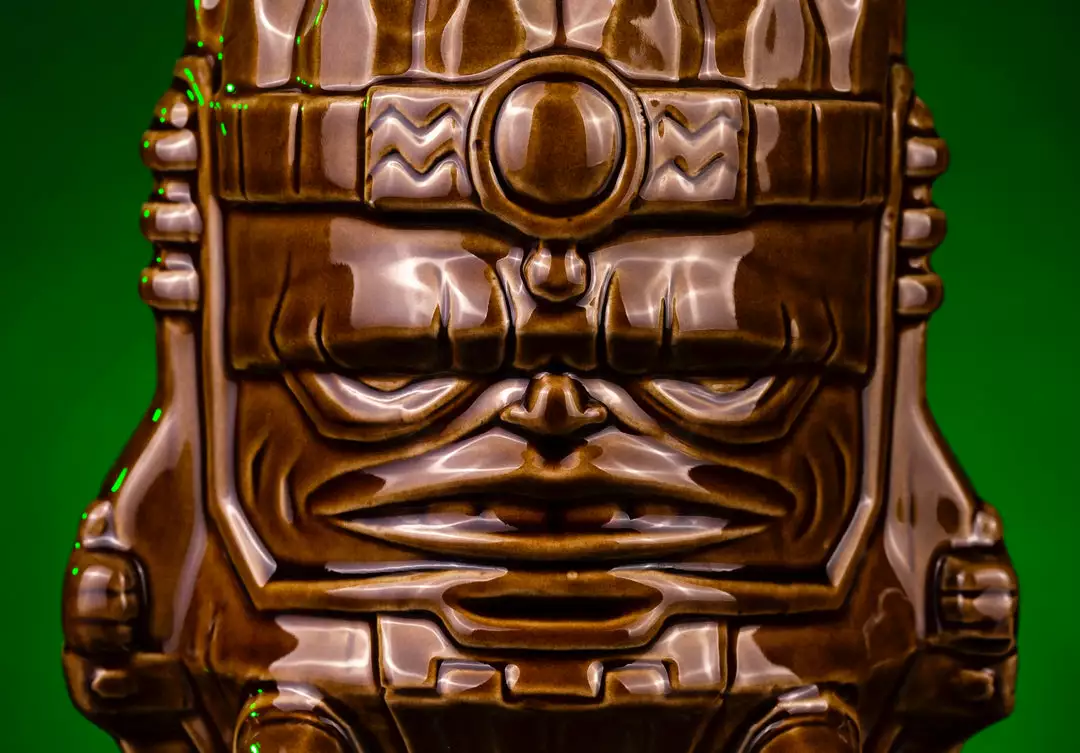 Mondo Tikis MODOK Tiki Mug - Alamo Brown Variant 3 Mondo Tikis MODOK Tiki Mug - Alamo Brown Variant