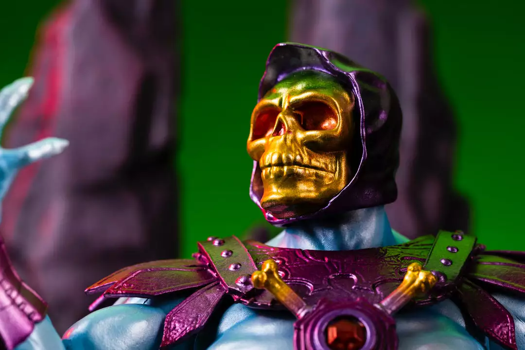 Mondo Skeletor "MOTUbi" 1/6 Scale Figure (Designer Con Exclusive) 4 Mondo Skeletor "MOTUbi" 1/6 Scale Figure (Designer Con Exclusive)