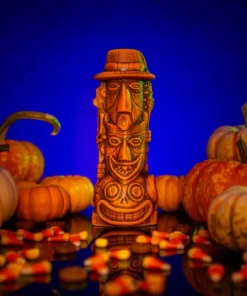 Mondo Tikis Lock, Shock, & Barrel Tiki Mug - Halloween Variant