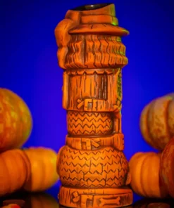 Mondo Tikis Lock, Shock, & Barrel Tiki Mug - Halloween Variant