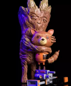 Mike Mitchell Rocket & Groot: Treehugger Vinyl Figure Exclusive Toys