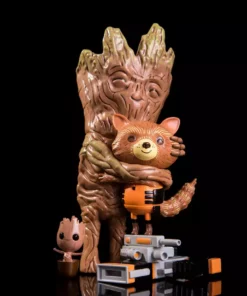 Mike Mitchell Rocket & Groot: Treehugger Vinyl Figure Exclusive Toys