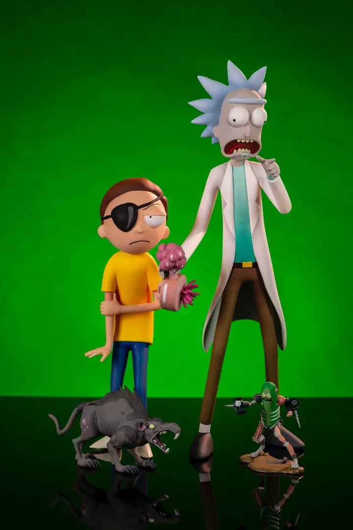 Mondo Toys Rick & Morty Exclusive Deluxe Figure Set 5 Mondo Toys Rick & Morty Exclusive Deluxe Figure Set