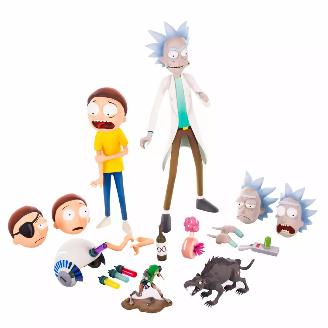 Mondo Toys Rick & Morty Exclusive Deluxe Figure Set 1 Mondo Toys Rick & Morty Exclusive Deluxe Figure Set
