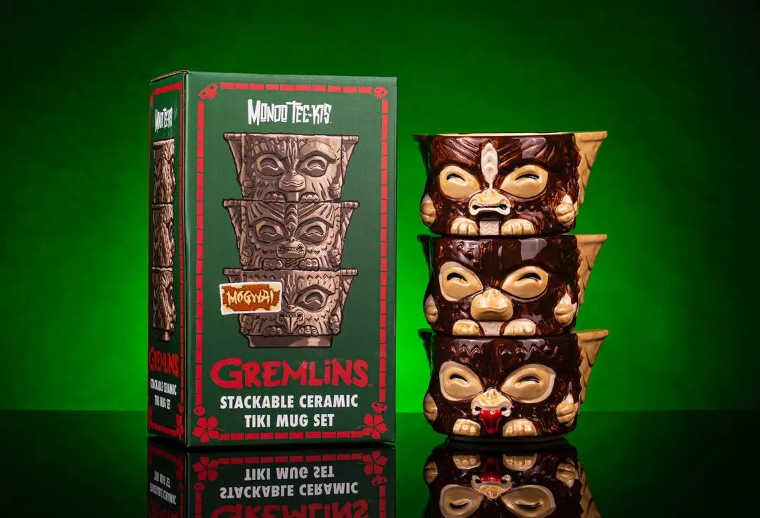 Mondo Gremlins – Mogwai Tiki Mug Stackers (Mogwai Variant) 2 Mondo Gremlins – Mogwai Tiki Mug Stackers (Mogwai Variant)