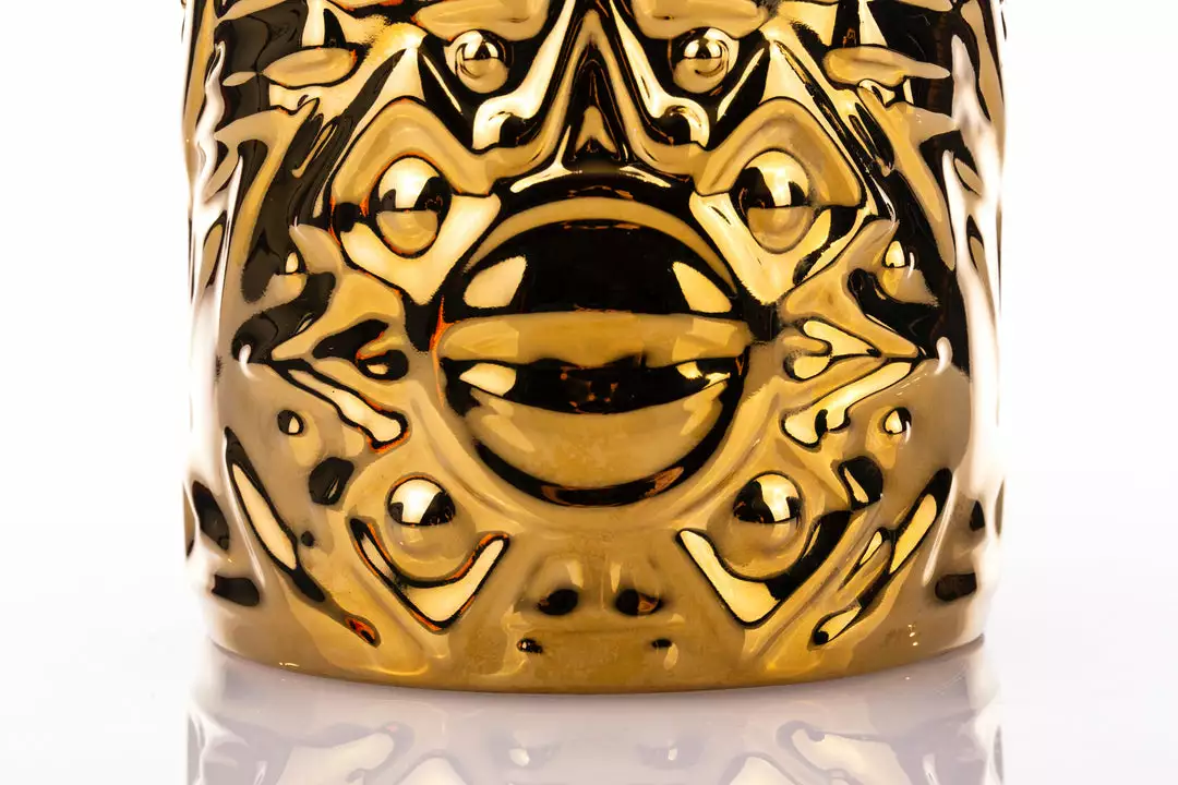 Urban Aztec Tikis Mouth Of The Serpent Designer Series Tiki Mug (Aztec Gold) 7 Urban Aztec Tikis Mouth Of The Serpent Designer Series Tiki Mug (Aztec Gold)