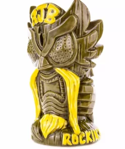 Rockin' Jelly Bean Tikis God Bird Man Tiki Mug (Green Variant)