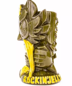 Rockin' Jelly Bean Tikis God Bird Man Tiki Mug (Green Variant)