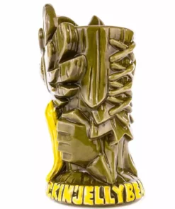 Rockin' Jelly Bean Tikis God Bird Man Tiki Mug (Green Variant)