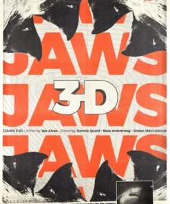 Rafa Orrico Posters Jaws 3-D Poster