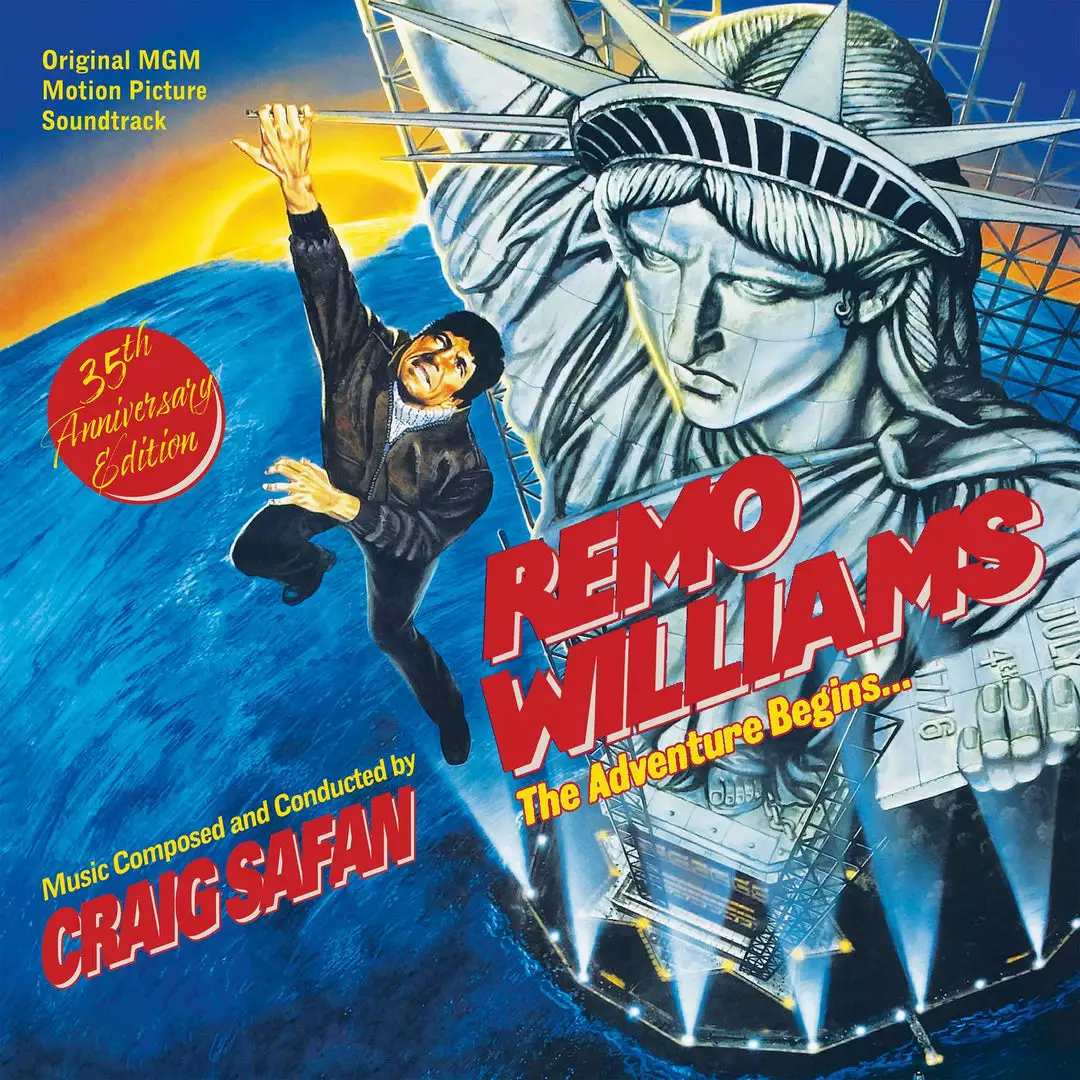Craig Safan Music Remo Williams: The Adventure Begins - Original MGM Motion Picture Soundtrack 2XLP 1 Craig Safan Music Remo Williams: The Adventure Begins - Original MGM Motion Picture Soundtrack 2XLP