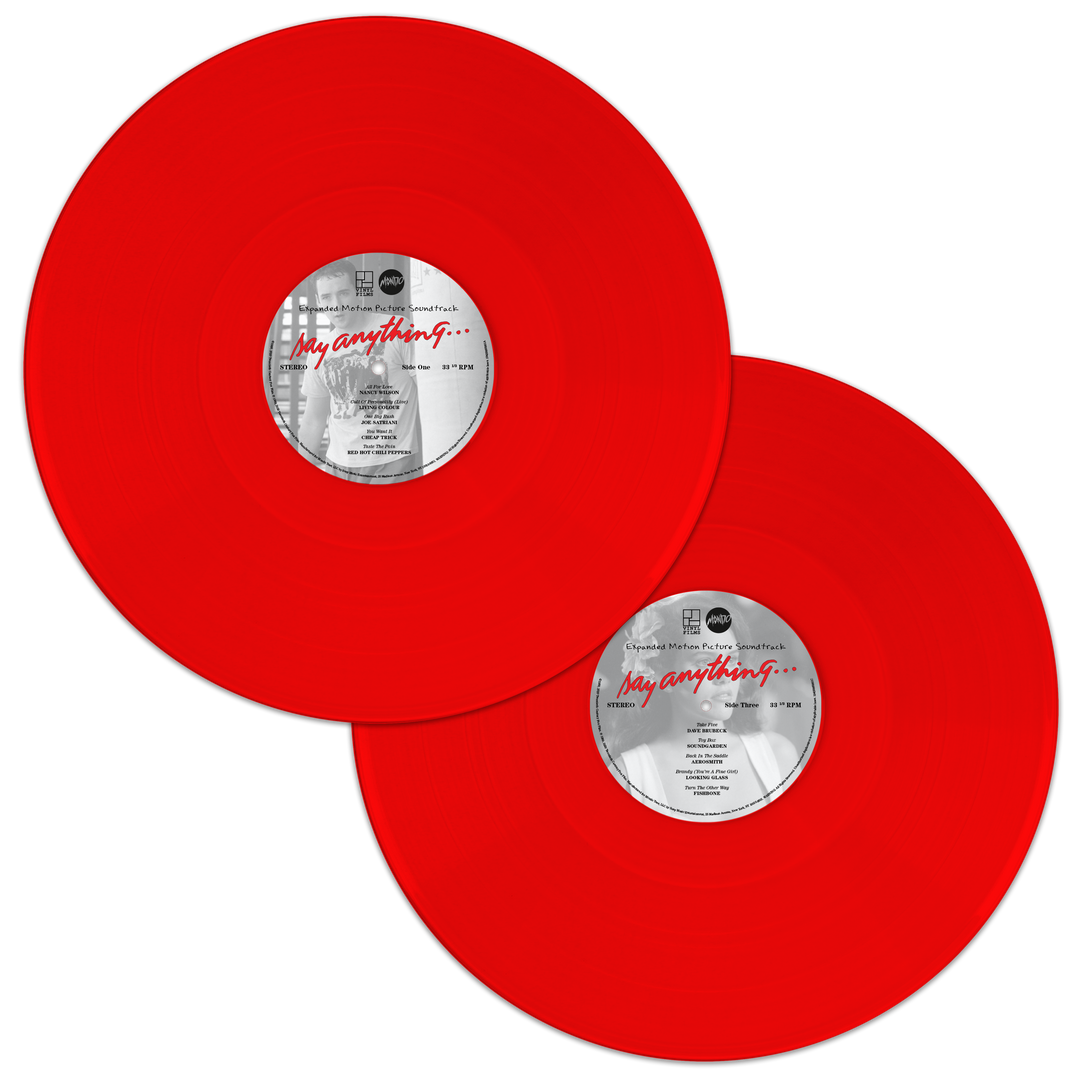 Various Artists Music Say Anything - Expanded Motion Picture Soundtrack 2XLP 2 Various Artists Music Say Anything - Expanded Motion Picture Soundtrack 2XLP