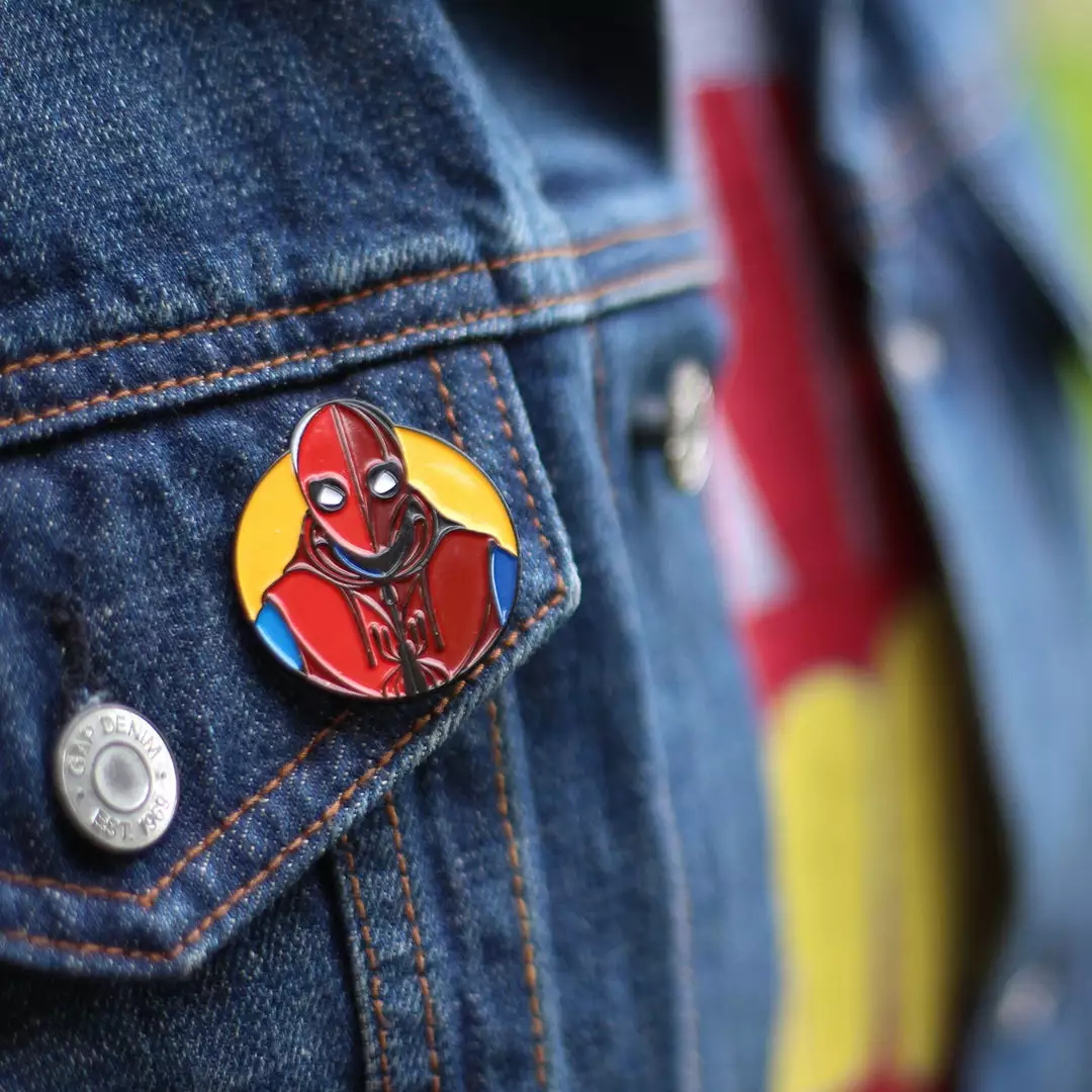 DKNG Enamel Pins Spider-Man (Homemade Suit) Enamel Pin 3 DKNG Enamel Pins Spider-Man (Homemade Suit) Enamel Pin