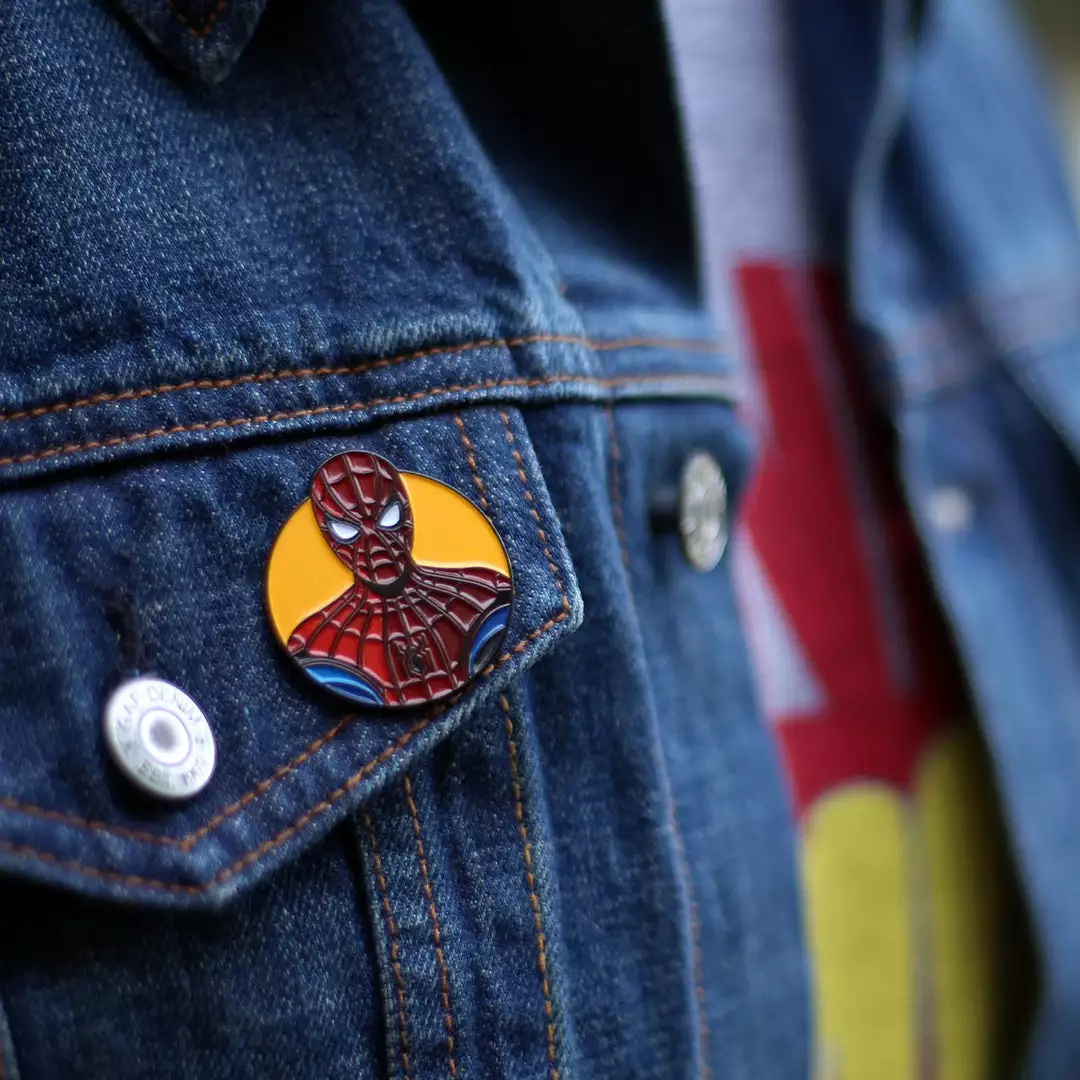 DKNG Enamel Pins Spider-Man: Homecoming Enamel Pin 3 DKNG Enamel Pins Spider-Man: Homecoming Enamel Pin