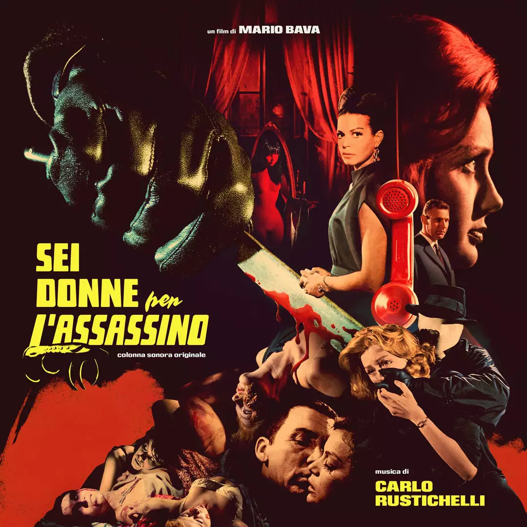 Carlo Rustichelli Music Sei Donne Per L'Assassino (Blood And Black Lace) - Original Motion Picture Soundtrack LP 1 Carlo Rustichelli Music Sei Donne Per L'Assassino (Blood And Black Lace) - Original Motion Picture Soundtrack LP