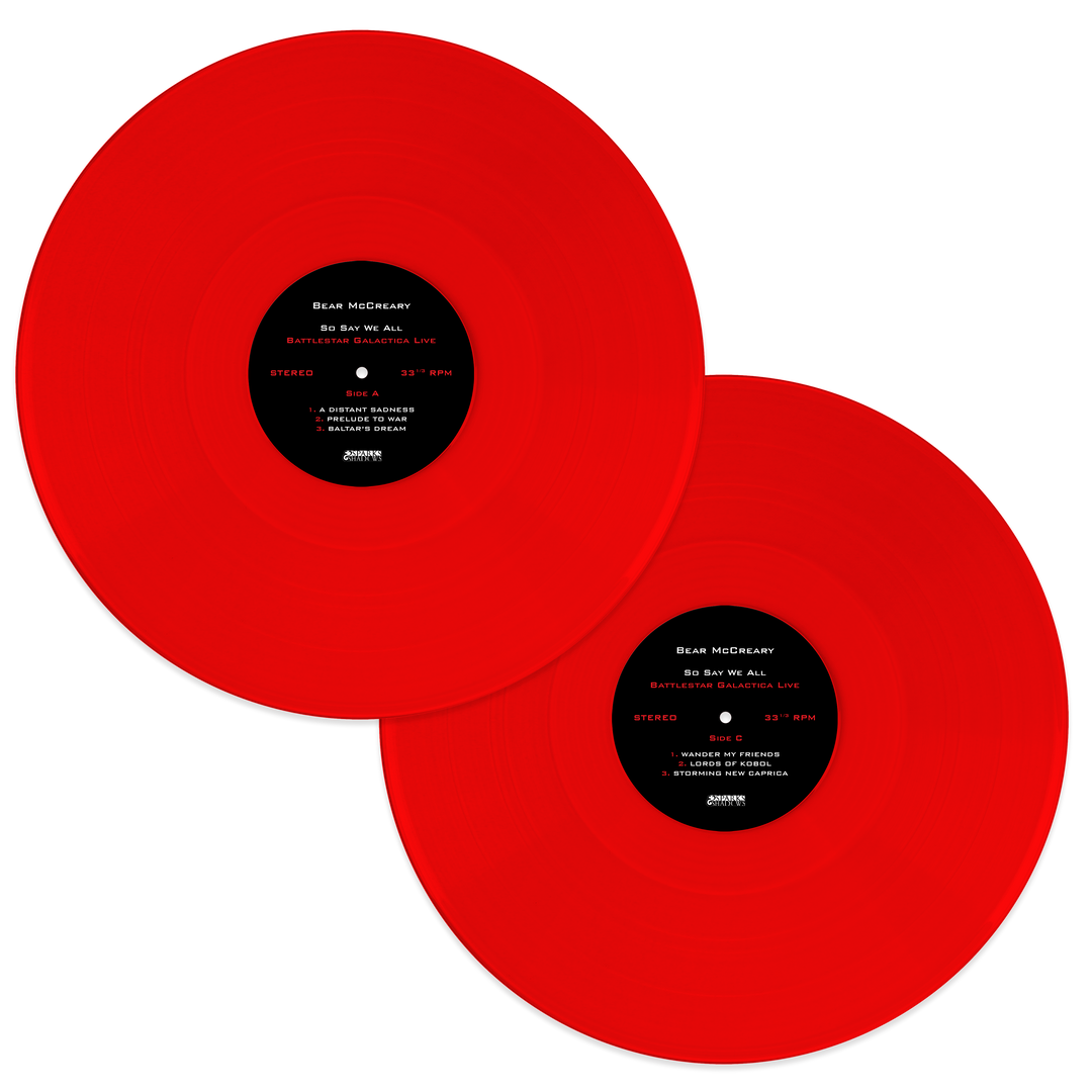 Bear McCreary Music So Say We All: Battlestar Galactica Live 2XLP 2 Bear McCreary Music So Say We All: Battlestar Galactica Live 2XLP