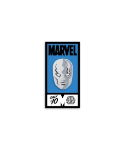 Tom Whalen Silver Surfer Enamel Pin