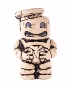 Mondo Tikis Ghostbusters – Stay Puft Marshmallow Man Tiki Mug (Bone Variant)
