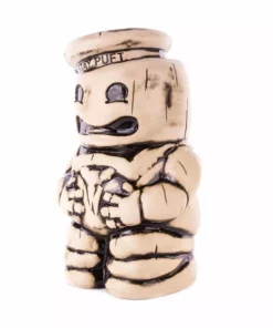 Mondo Tikis Ghostbusters – Stay Puft Marshmallow Man Tiki Mug (Bone Variant)