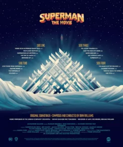 John Williams Music Superman: The Movie - Original Motion Picture Soundtrack 2XLP