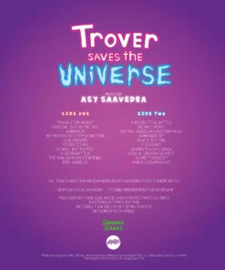 Asy Saavedra Music Trover Saves The Universe - Original Video Game Soundtrack LP 9 Asy Saavedra Music Trover Saves The Universe - Original Video Game Soundtrack LP