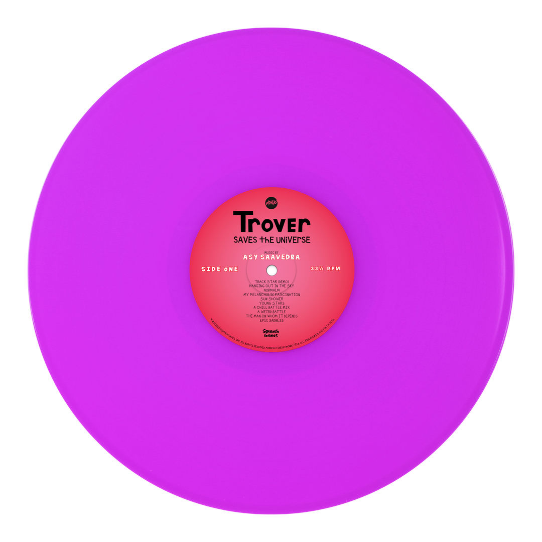 Asy Saavedra Music Trover Saves The Universe - Original Video Game Soundtrack LP 2 Asy Saavedra Music Trover Saves The Universe - Original Video Game Soundtrack LP