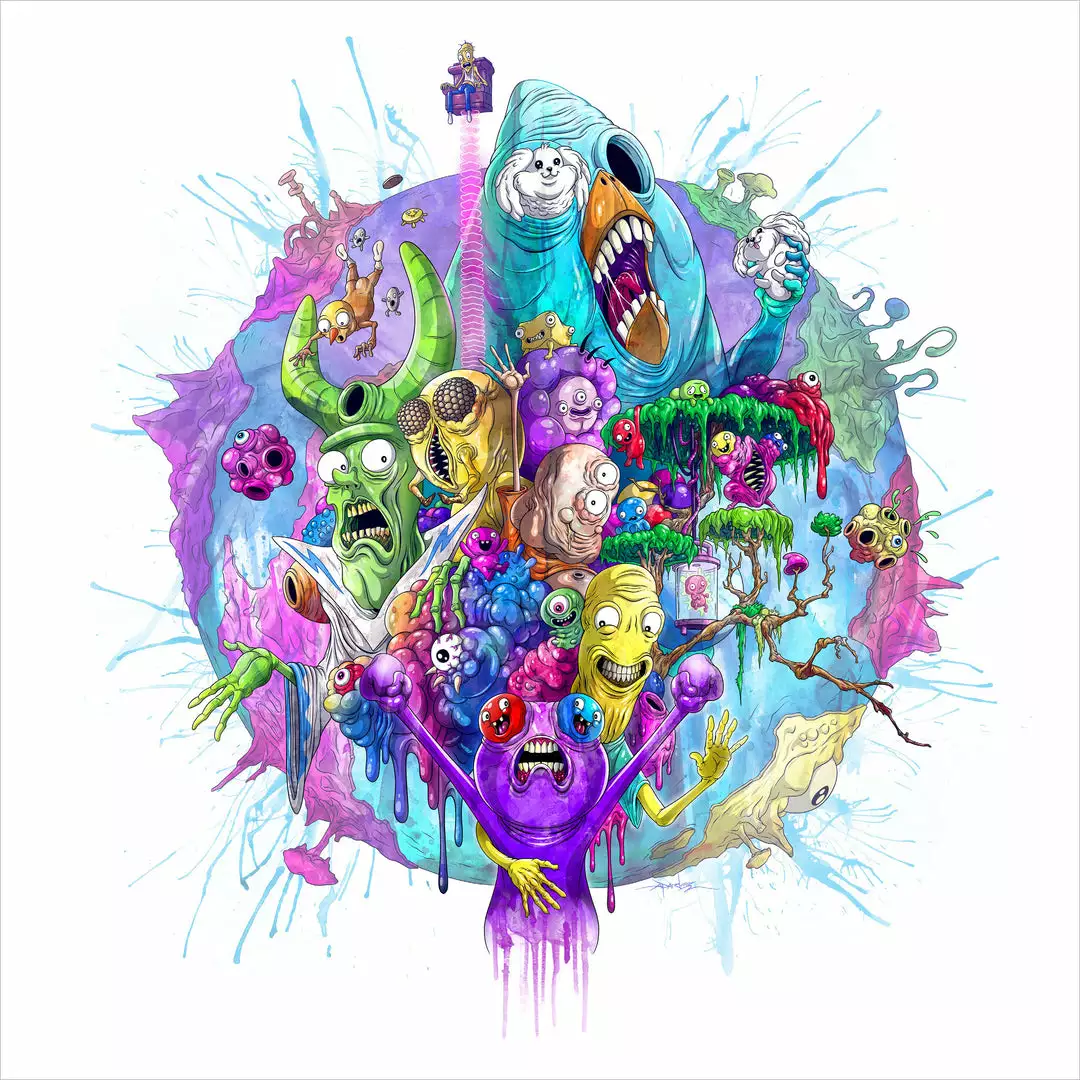 Asy Saavedra Music Trover Saves The Universe - Original Video Game Soundtrack LP 1 Asy Saavedra Music Trover Saves The Universe - Original Video Game Soundtrack LP