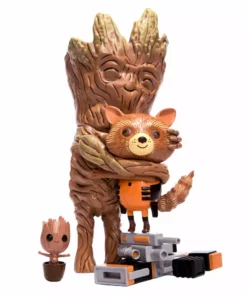 Mike Mitchell Rocket & Groot: Treehugger Vinyl Figure Exclusive Toys
