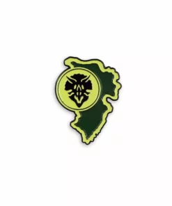 Mondo Enamel Pins Jurassic Park – Triceratops Paddock Sign Enamel Pin