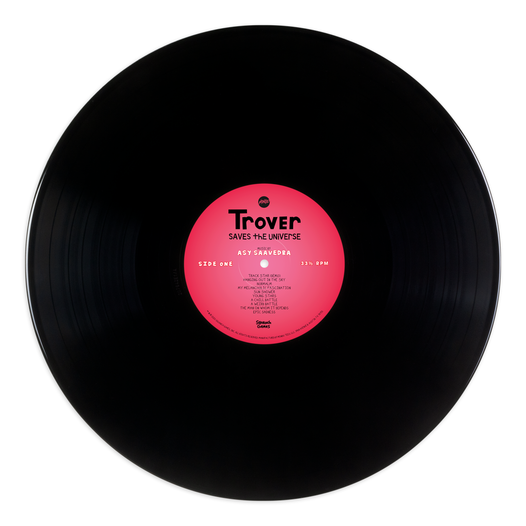 Asy Saavedra Music Trover Saves The Universe - Original Video Game Soundtrack LP 3 Asy Saavedra Music Trover Saves The Universe - Original Video Game Soundtrack LP