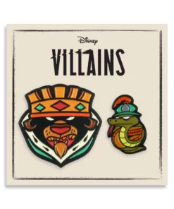 Dave Quiggle Enamel Pins Robin Hood - Prince John 2-Pin Set