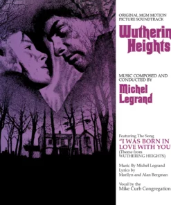 Michel Legrand Music Wuthering Heights - Original MGM Motion Picture Score LP