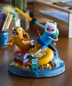 Mondo Toys Adventure Time Statue - Jake And Finn - Exclusive Version