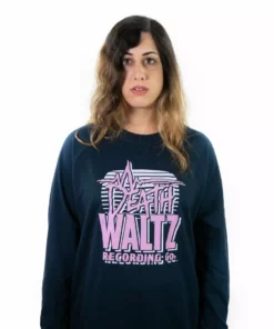 Mondo Death Waltz Navy Crew Neck Sweatshirt Apparel