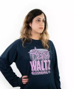 Mondo Death Waltz Navy Crew Neck Sweatshirt Apparel