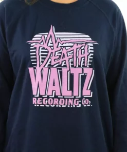 Mondo Death Waltz Navy Crew Neck Sweatshirt Apparel