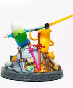 Mondo Toys Adventure Time Statue - Jake And Finn - Exclusive Version