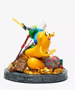 Mondo Toys Adventure Time Statue - Jake And Finn - Exclusive Version