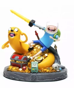 Mondo Toys Adventure Time Statue - Jake And Finn - Exclusive Version